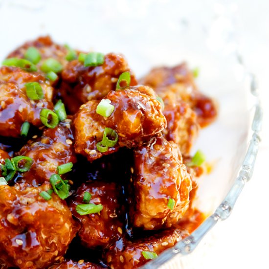 Teriyaki Turkey Meatballs