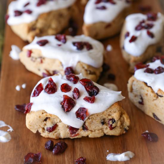 Gluten-Free Cranberry Scones