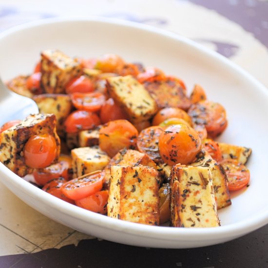 Cottage Cheese and Tomato Salad