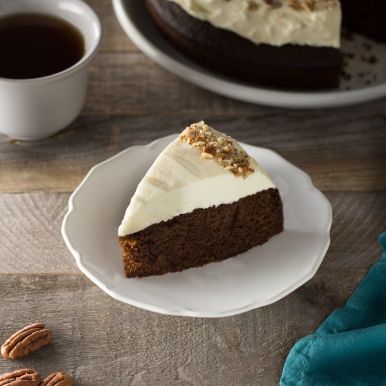 Pumpkin Ginger Tea Cake