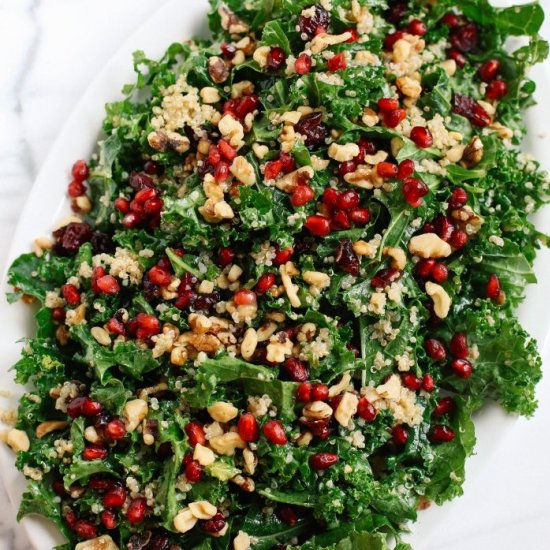 Winter Kale & Quinoa Salad