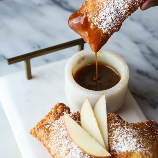 Apple Pie “Egg Rolls”