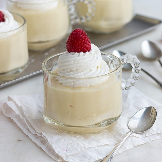 Low Carb Vanilla Pudding