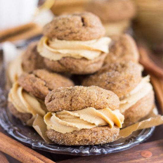 Soft Molasses Ginger Cookies