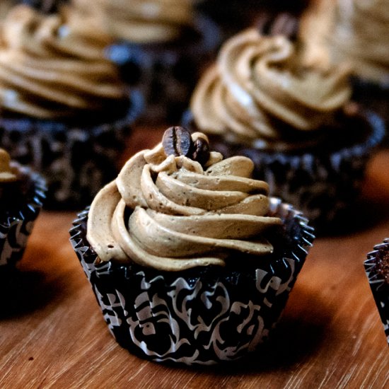 Kahlua Coffee Cupcakes