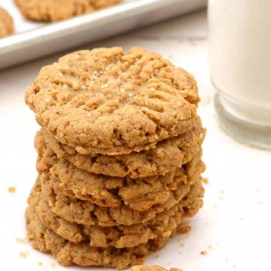 Vegan Peanut Butter Cookies – quick