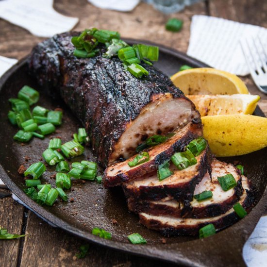 Coffee Rubbed Pork Tenderloins