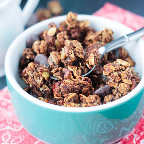 Gluten Free Gingerbread Granola