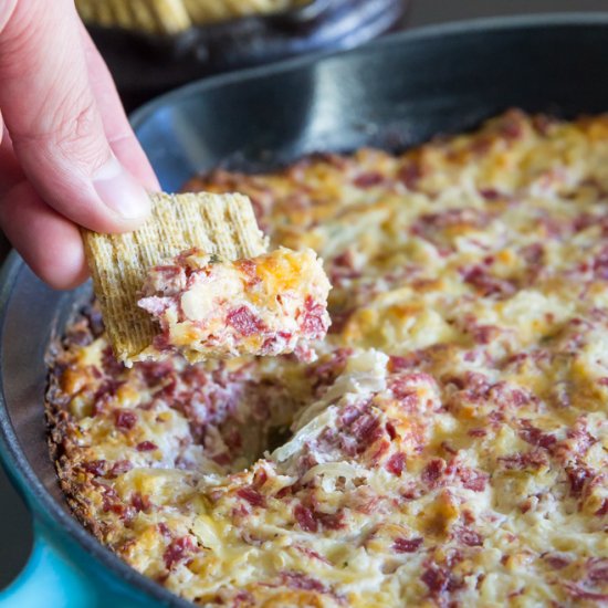 Hot Reuben Dip