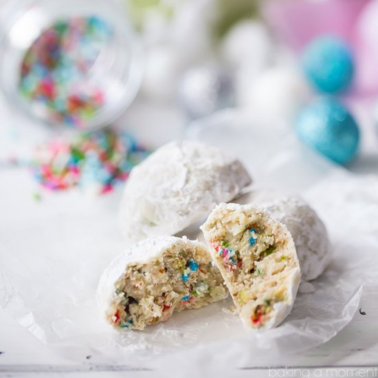 Funfetti Cookie Balls