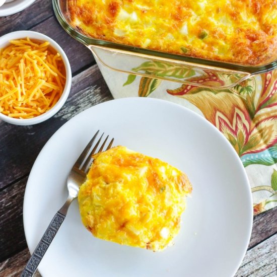 Hash Brown Egg Bake