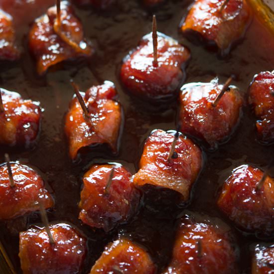 Bacon Wrapped Water Chestnuts