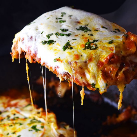 One-Skillet Chicken Parmesan Recipe