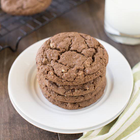 Mint Chocolate Cookies