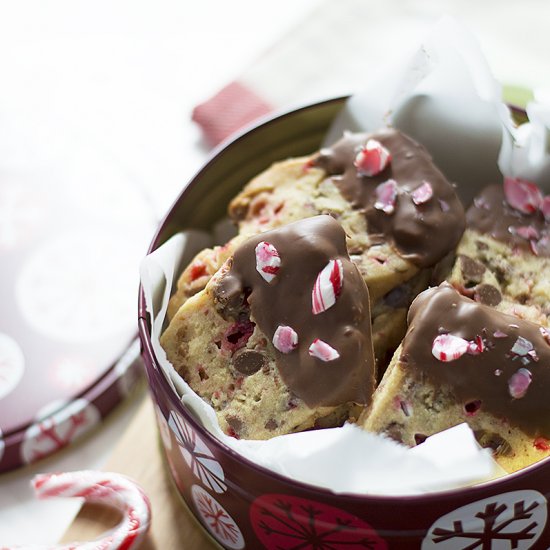 Peppermint Bark Cookies