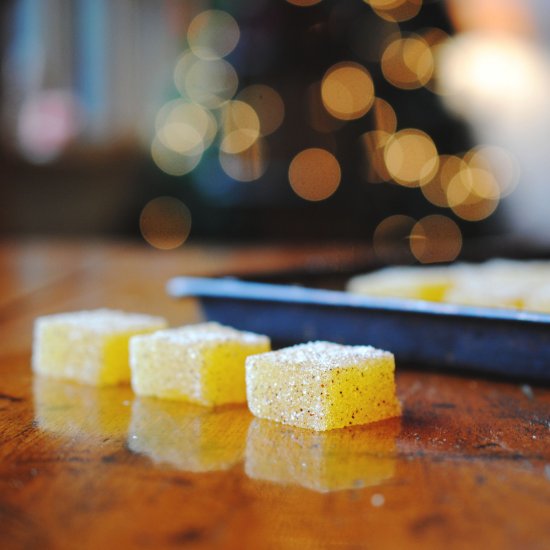 Mango and Chili Pate de Fruit