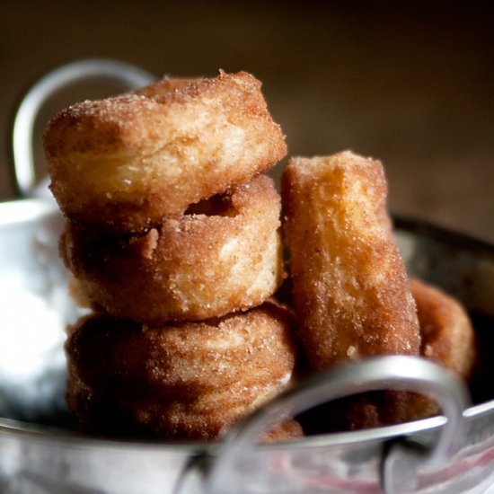 Chanukah Puff Pastry Cronuts