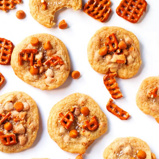 Pretzel & Butterscotch Chip Cookies