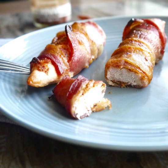 Bacon Wrapped Chicken Tenders