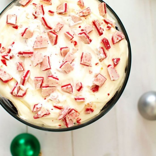 CHOCOLATE PEPPERMINT TRIFLE