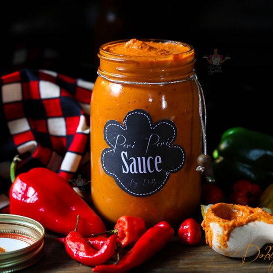 Homemade peri peri sauce