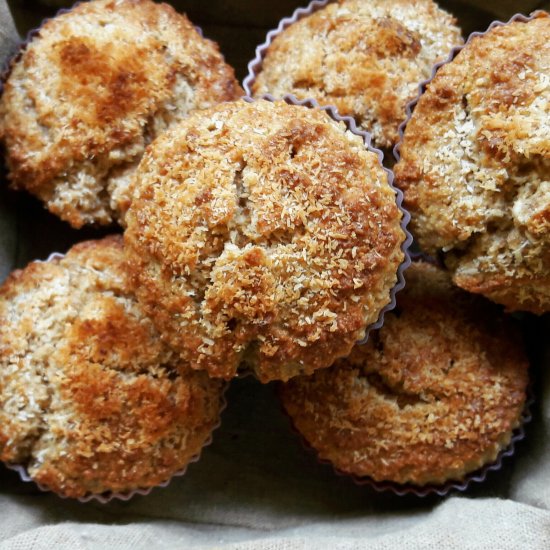 ﻿Oatmeal & Coconut Breakfast Muffin