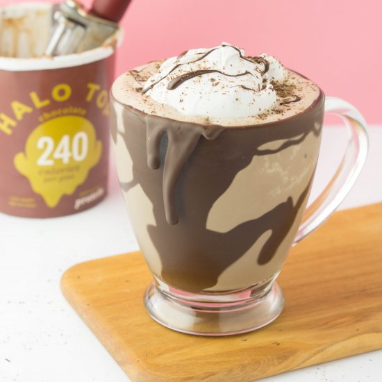 Low Calorie Frozen Hot Chocolate