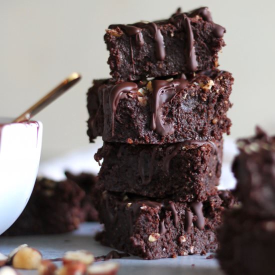 Chocolate Hazelnut Brownies