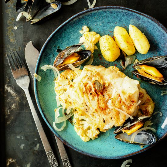 Cod with Mussels