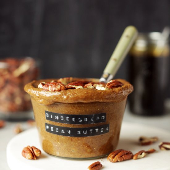 Easy Gingerbread Pecan Butter