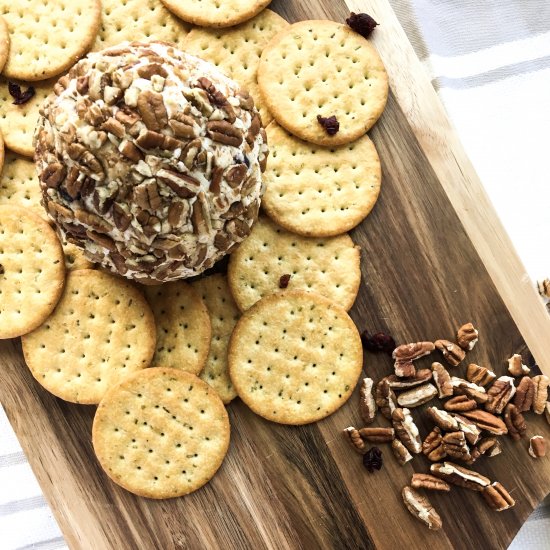 Cranberry Pecan Cheeseball