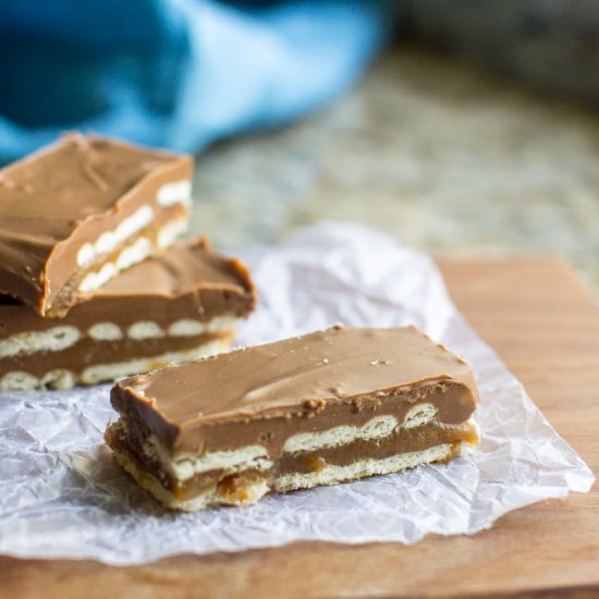 Homemade Twix Bars