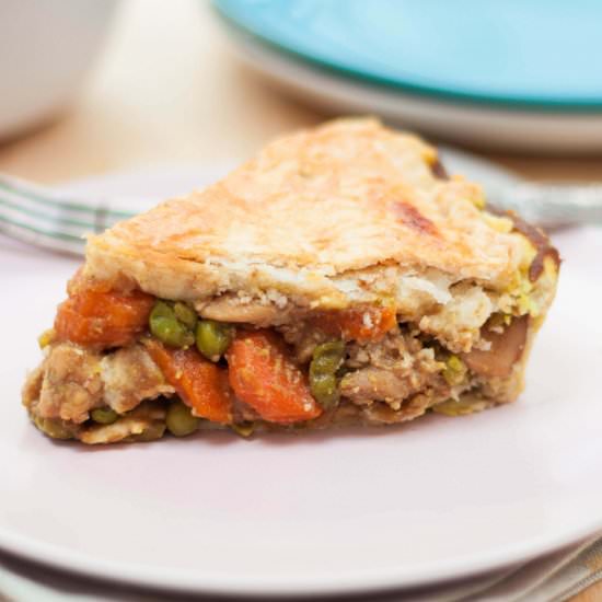 Japanese Chicken Curry Pie