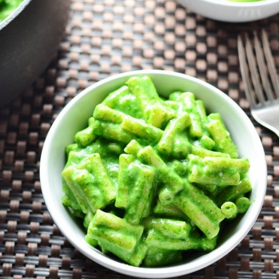 Low Fat Spinach Macaroni and Cheese