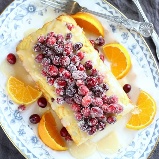 Cranberry Orange Carrot Cake