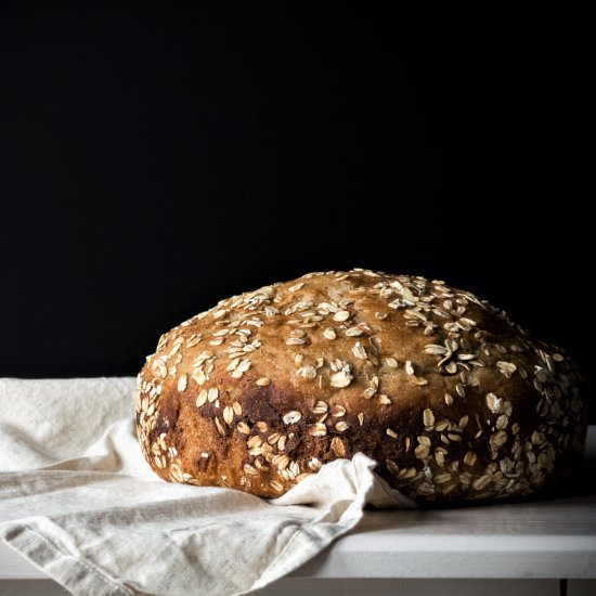 Maple Oat Spelt Bread