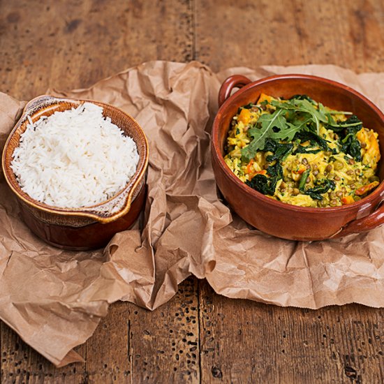 Lentils Pumpkin Curry