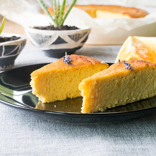 Whole Orange Cake With Honey