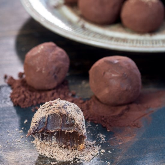 Chocolate Caramel Truffles