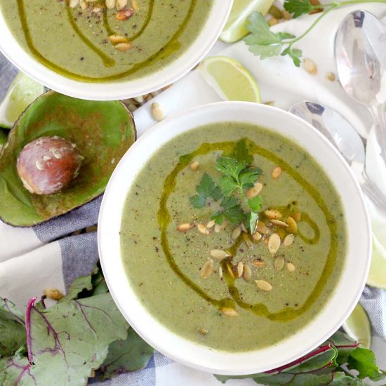 Broccoli Avocado Soup