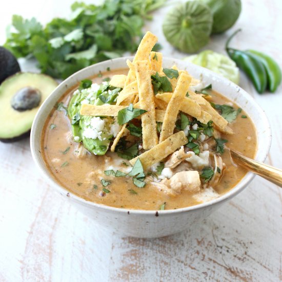 Chicken Enchilada Soup