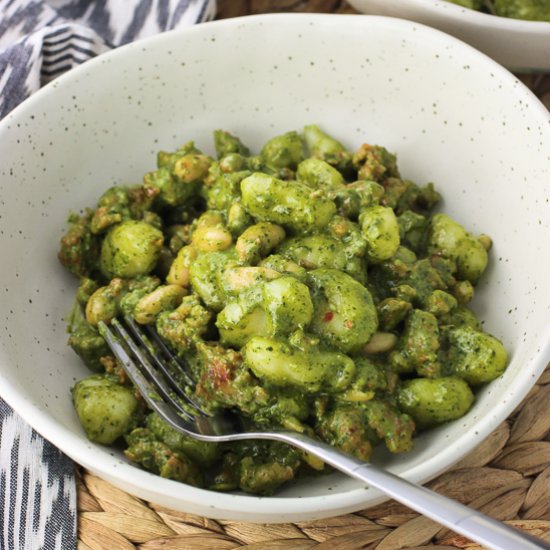 Creamy Pesto Gnocchi