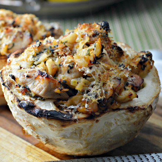 Stuffed Celeriac