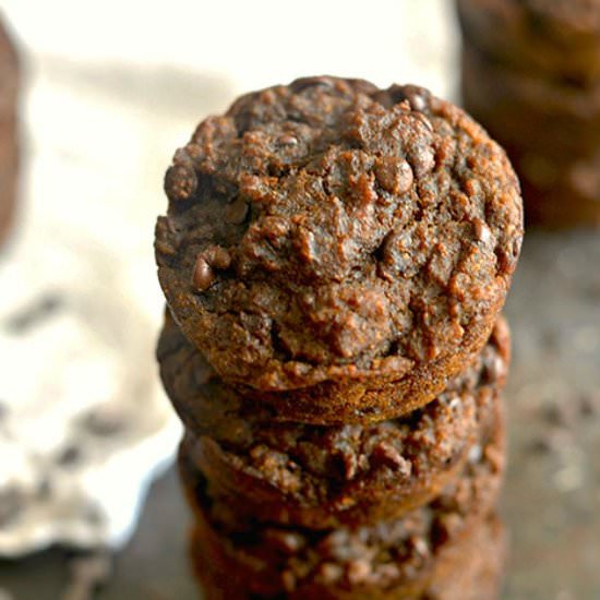 Molasses Pumpkin Chocolate Muffins