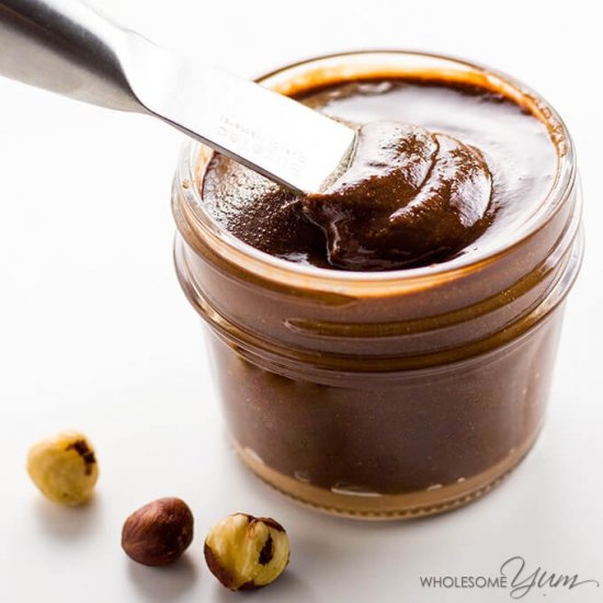 Sugar-Free Nutella Spread Low Carb