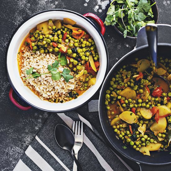 Vegan Portuguese Pea Stew