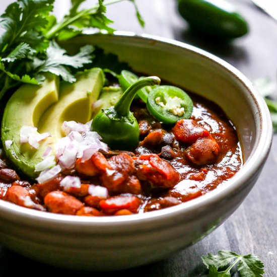 Kabocha Two Bean Chili