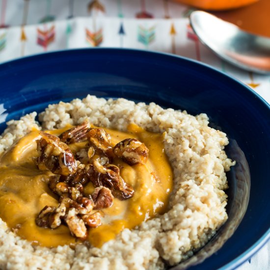 Pumpkin Spice Oatmeal