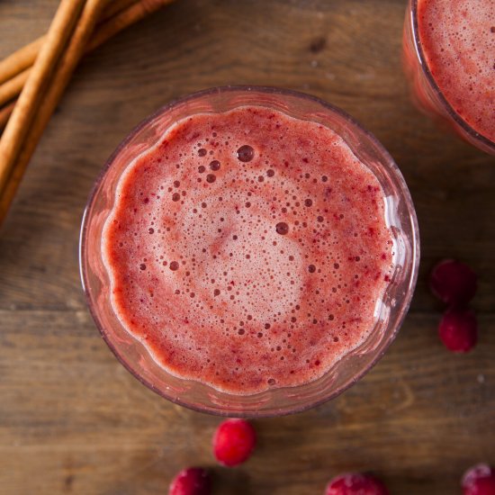 Cranberry Orange Spice Smoothie