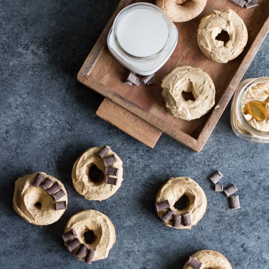 Vegan Banana Bread Donuts